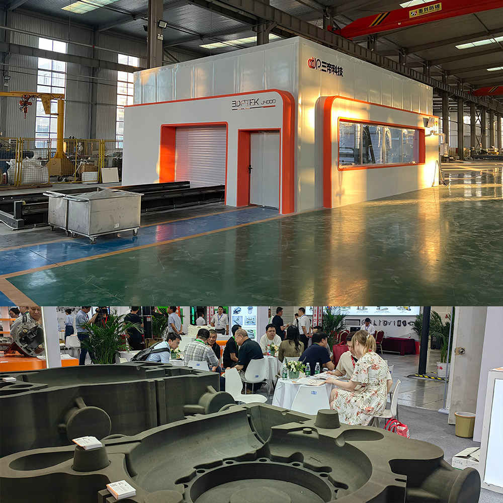 Sand binder jetting compared with traditional tooling cost