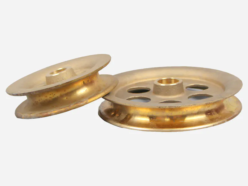 Copper alloy castings in bronze and brass