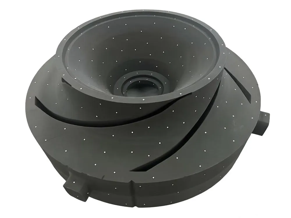 Closed impeller casting