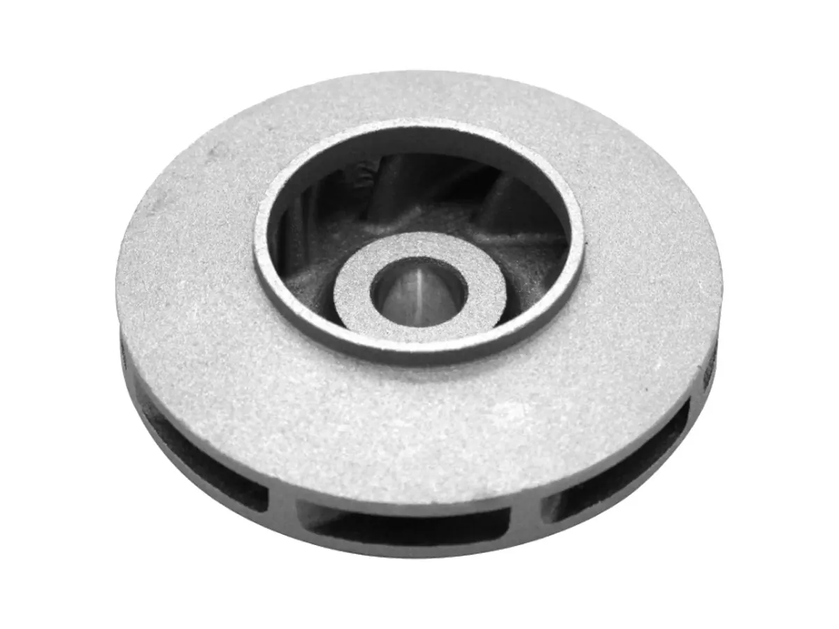 Closed impeller casting for a fuel pump